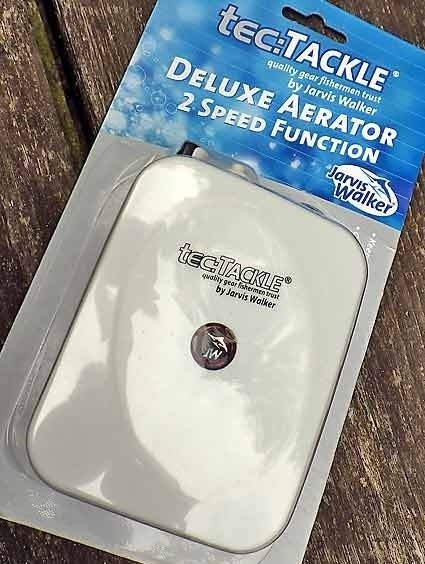 Tec Tackle Deluxe Aerator 2 speed Function Live bait pump