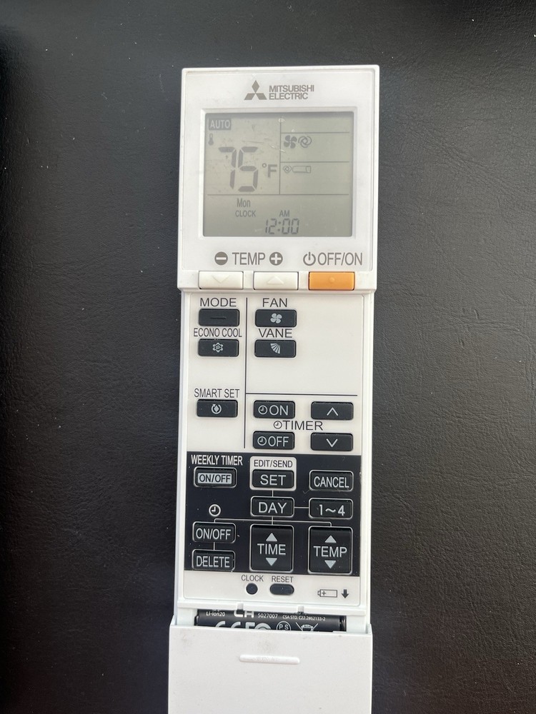 Mitsubishi Electric Replacement Remote Controller SH22A