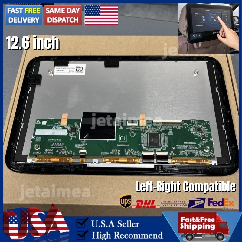 LCD Display For Chevy Suburban GMC Yukon XL Headrest Back Seat TV DVD 85100044