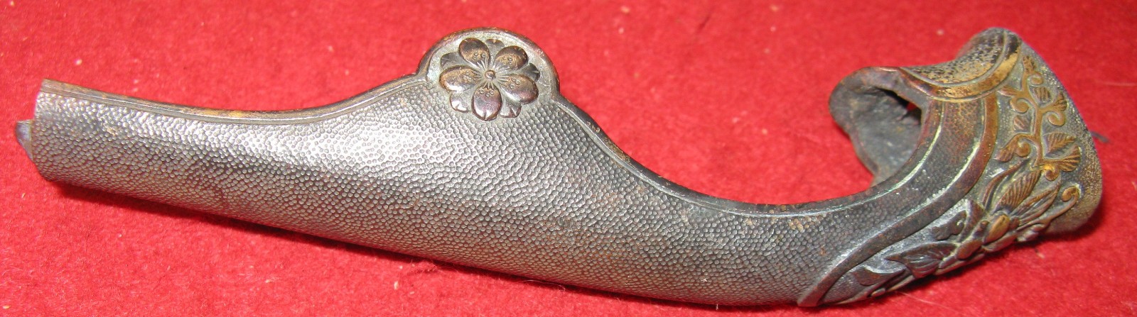 WWII Era Japanese Sword Grip Back Strap