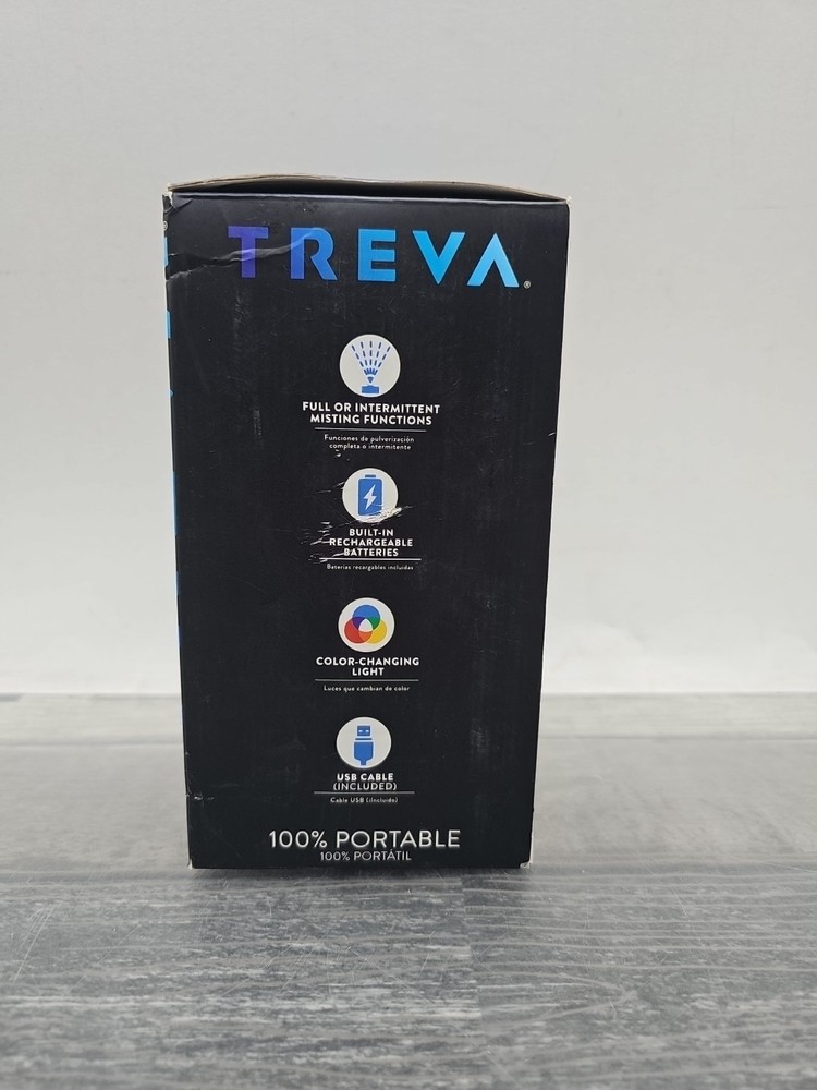 Treva • Rechargeable Humidifier w/Lights • Mini • Portable • Multi-Function [SS]