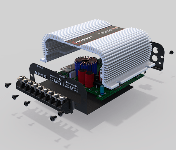 [US SELLER] Taramps TS 400x4 Amplifier 4 Channels 2 Ohm 400W RMS Compact Ships