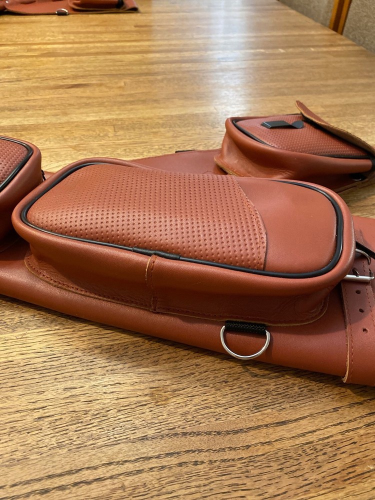 Target Side Leather quiver Brown Right Hand