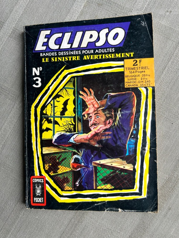 Eclipso Aredit Comics Pocket No. 3 1968 In Very Good Condition