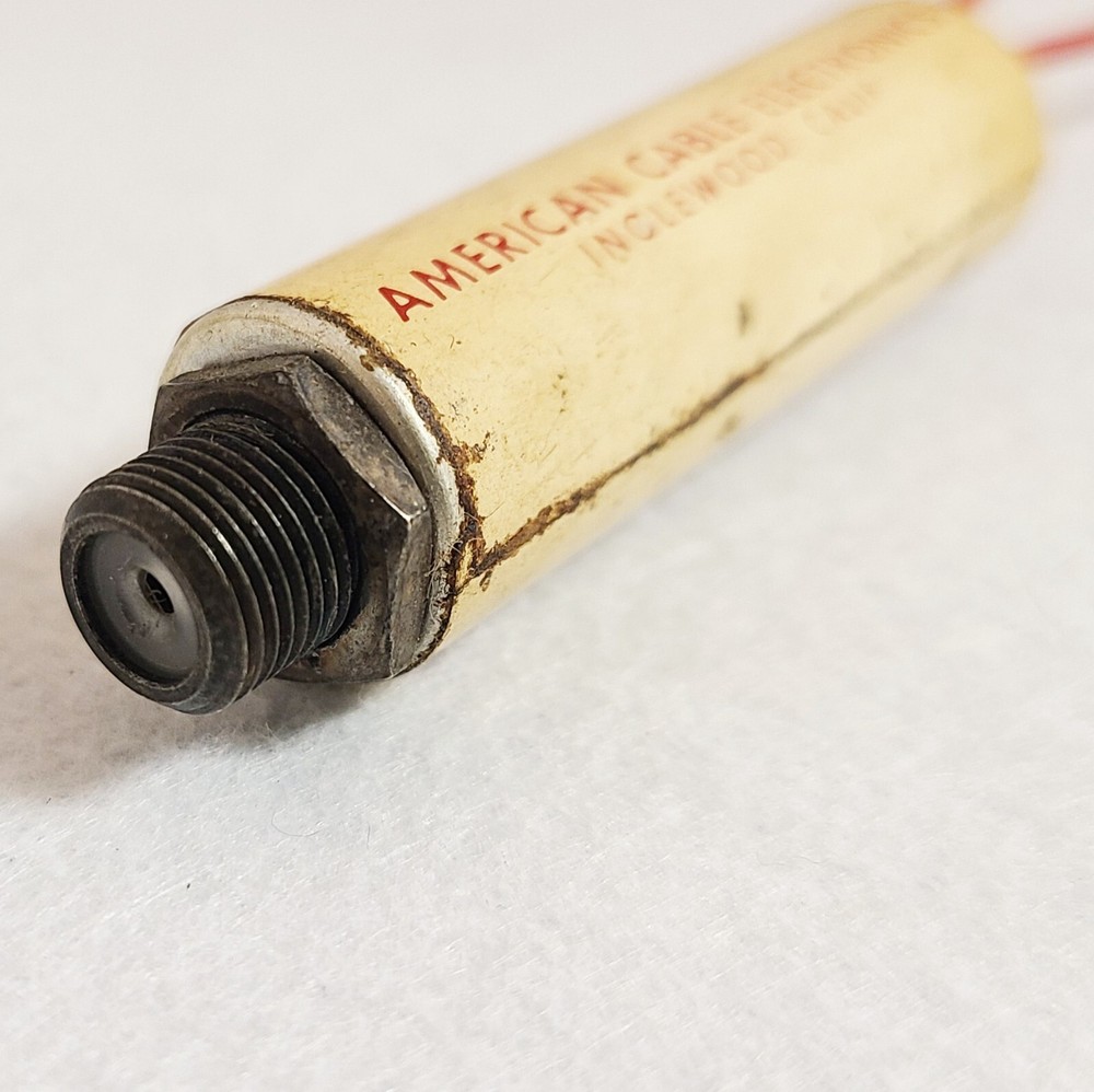 Vintage AMERICAN CABLE ELECTRONICS Matching Transformer *Collectible *Untested