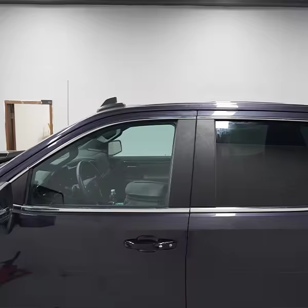 Exterior Window Sill Strips Decor Trim Chrome For 2020-2024 Chevy Silverado 1500