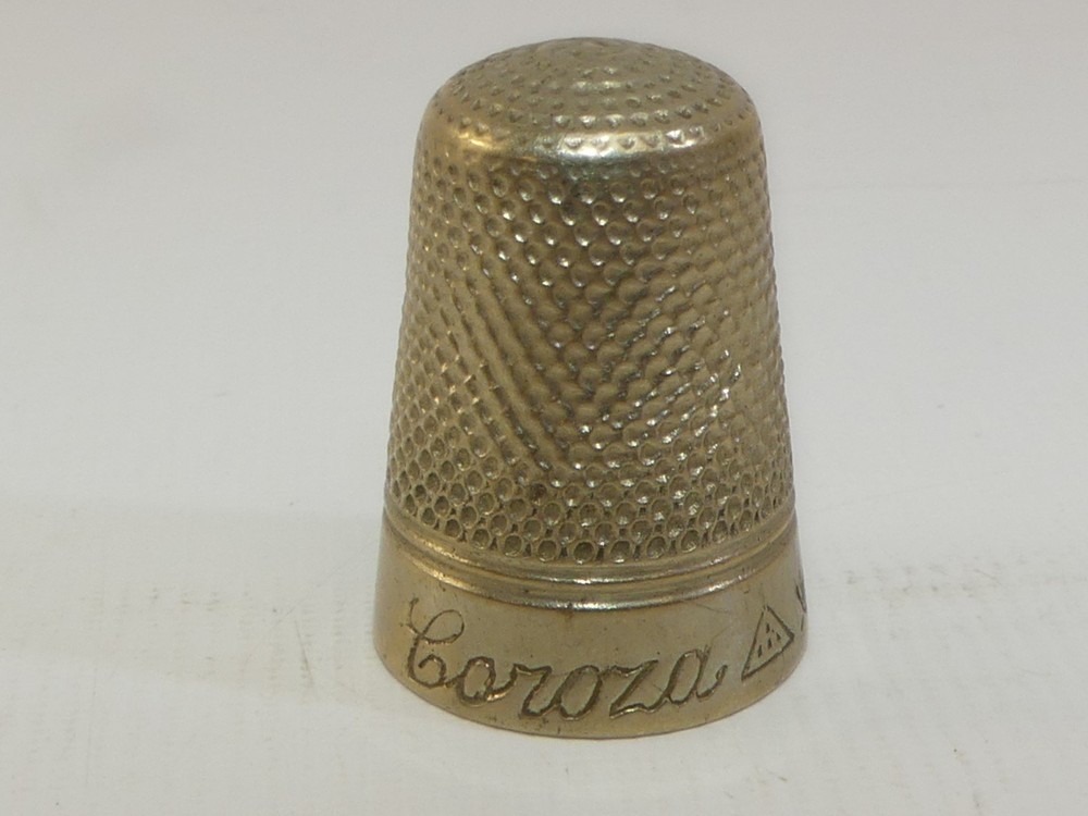 (ref288CX) Coroza Silver Thimble