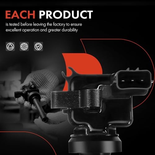 Engine Ignition Coil Pack Compatible with Mitsubishi Mirage 1995-2005, Lancer