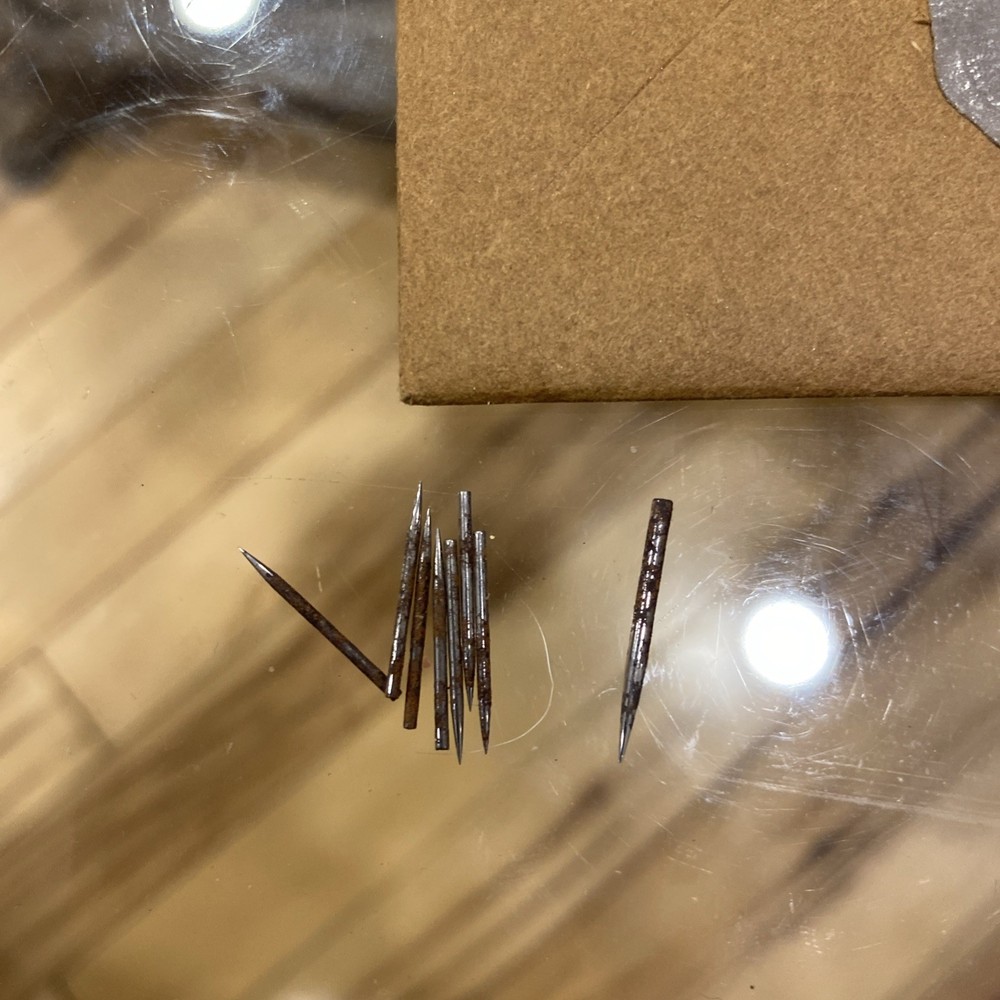 3 - 1 Sealed / 2 Partials Sonora Semi-permanent Silvered Needles Phonograph