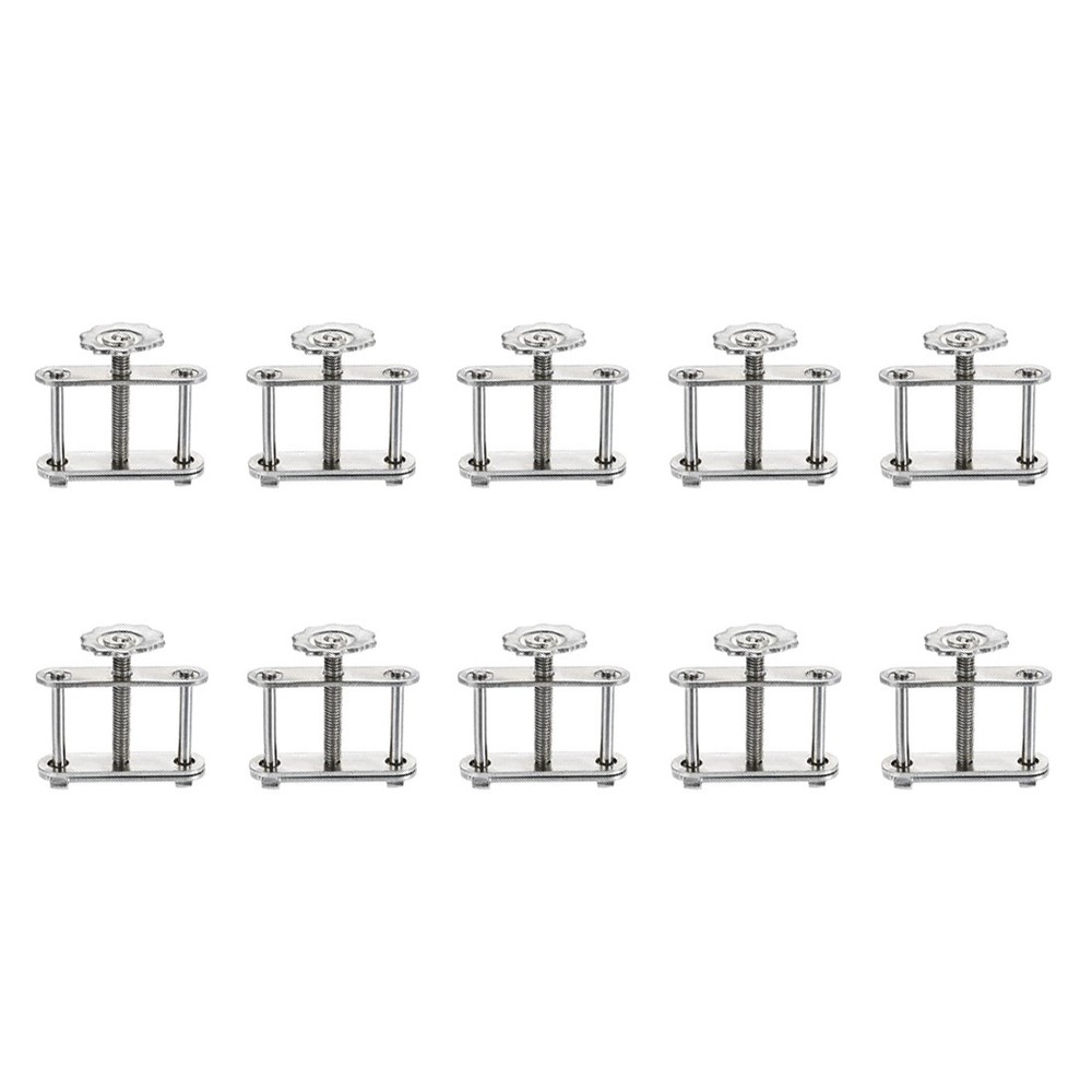 Adjustable spiral Screw Compressor Hose Clamp,for Lab,10Pack