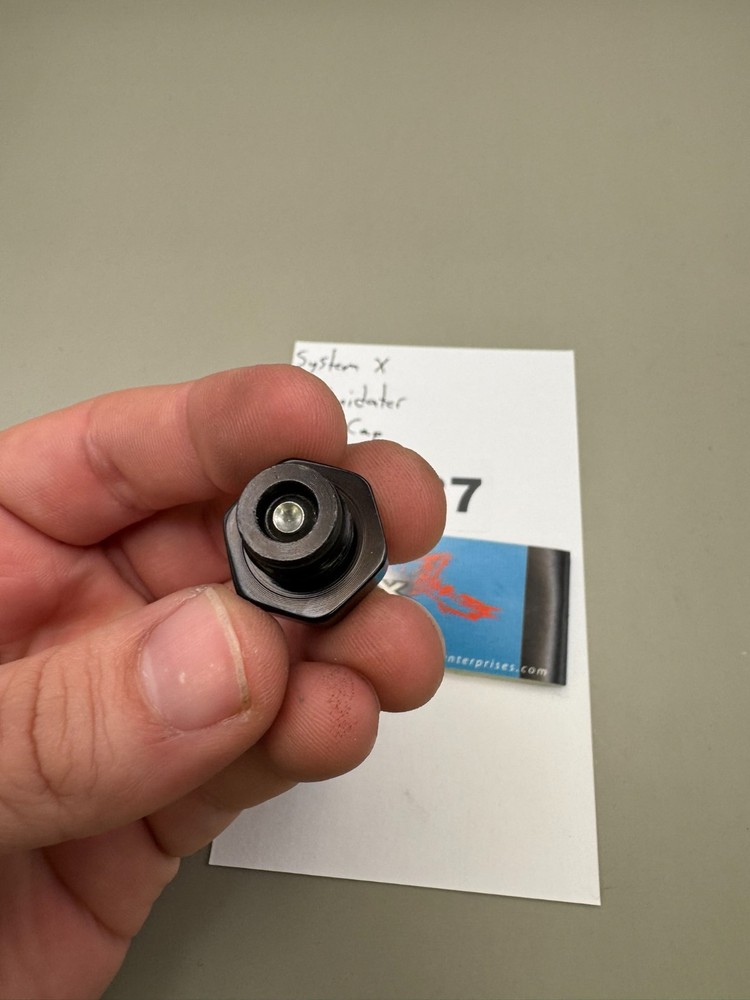 System X Intimidator Ram Cap-Gloss Black