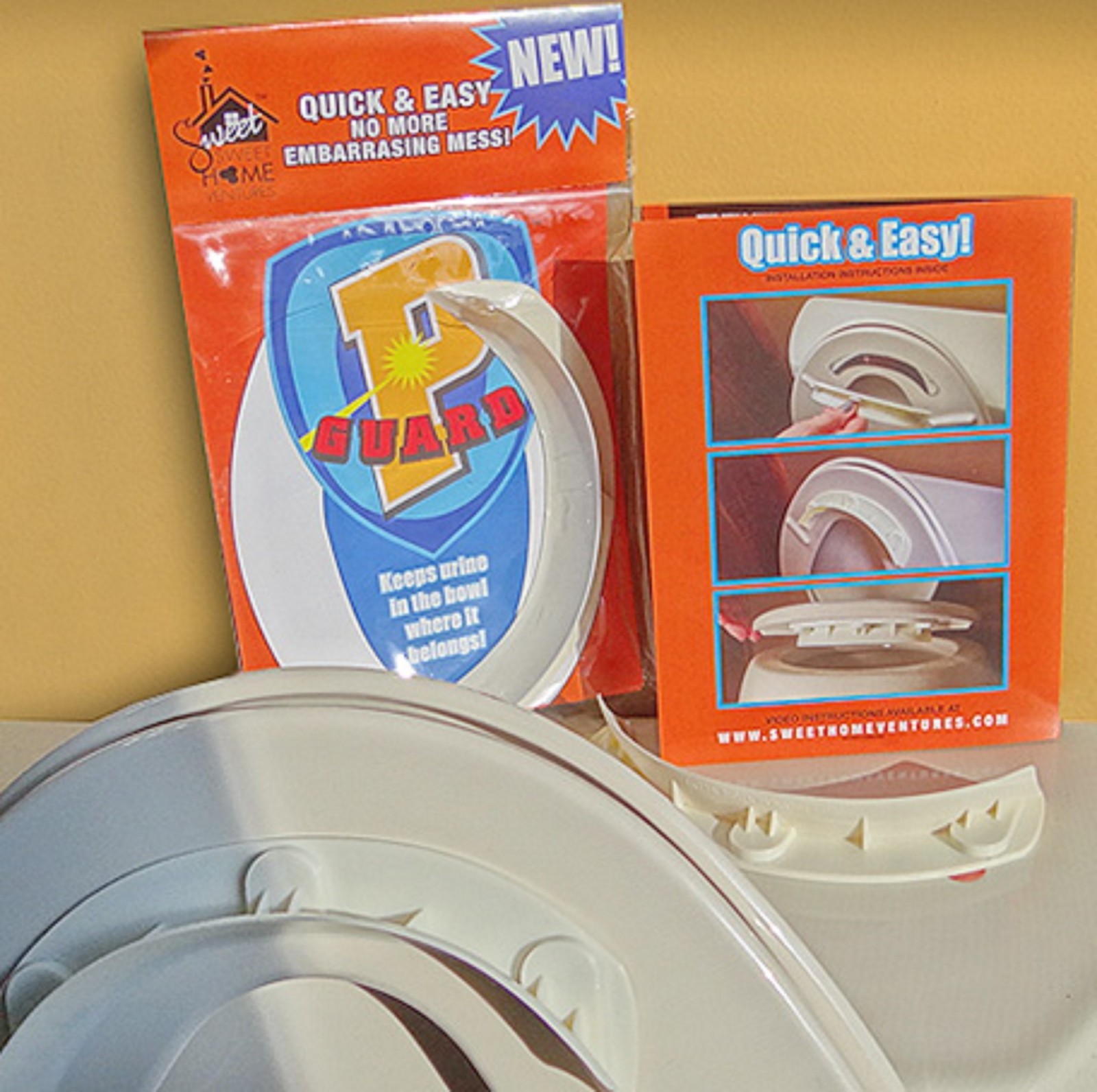 P Guard Urine Pee Deflector Splash Guard for Toilet SEATS----brand new