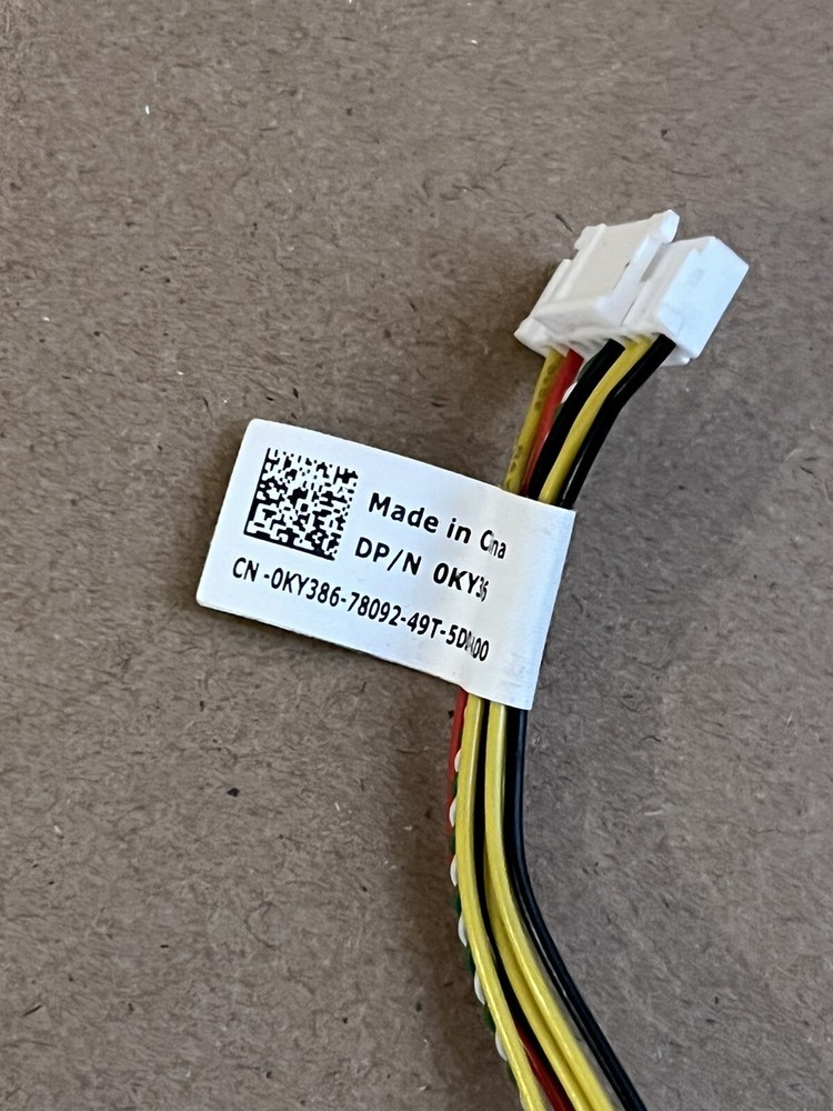 SD FLASH CARD READER MODULE CABLE DELL POWEREDGE R610 R710 SERVER KY386
