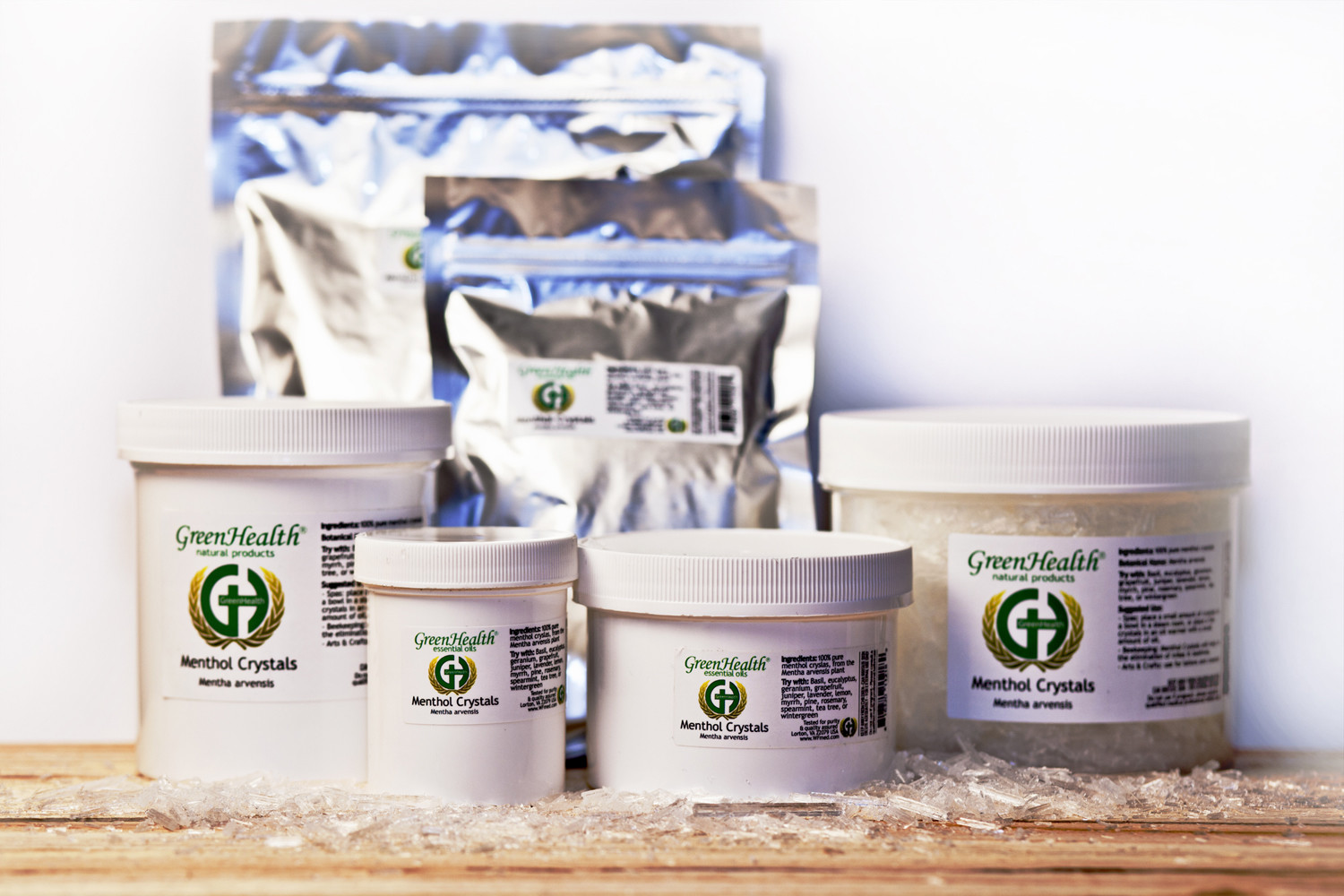 Menthol Crystals 100% PURE, USP Grade Free Shipping