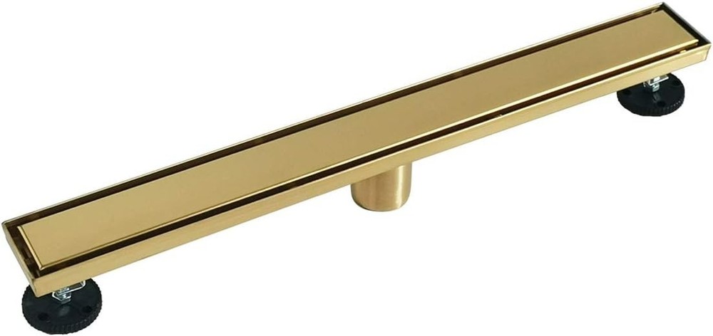 Neodrain 24 In. Shower Drain Gold Linear Rectangular SFS-3069-GD