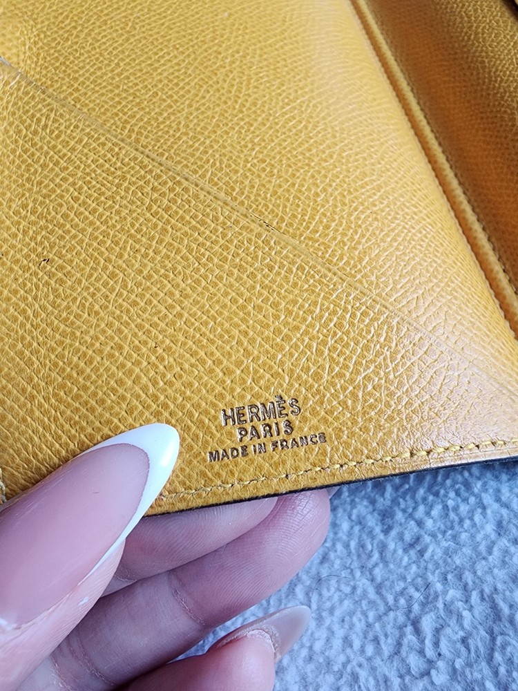 Authentic Hermes Two-tone Agenda Cover