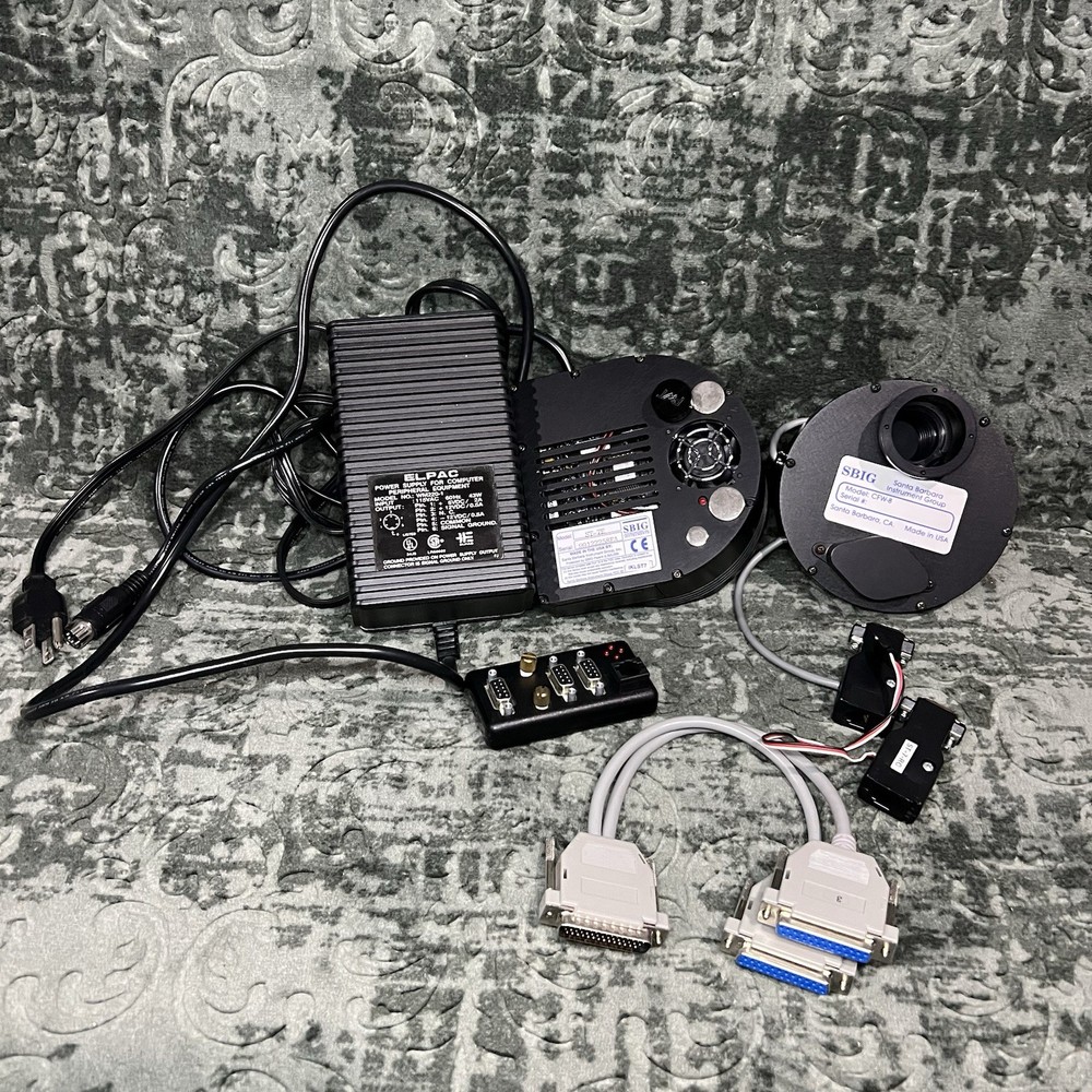 Sbig ST-7E Asteonomy Camera w/ CFW-8 Filter Wheel UNTESTED