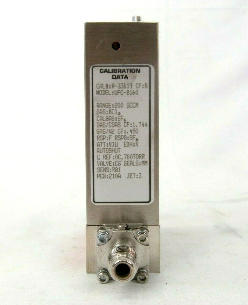UNIT Instruments UFC-8160 Mass Flow Controller 200 SCCM BCl3 - Used