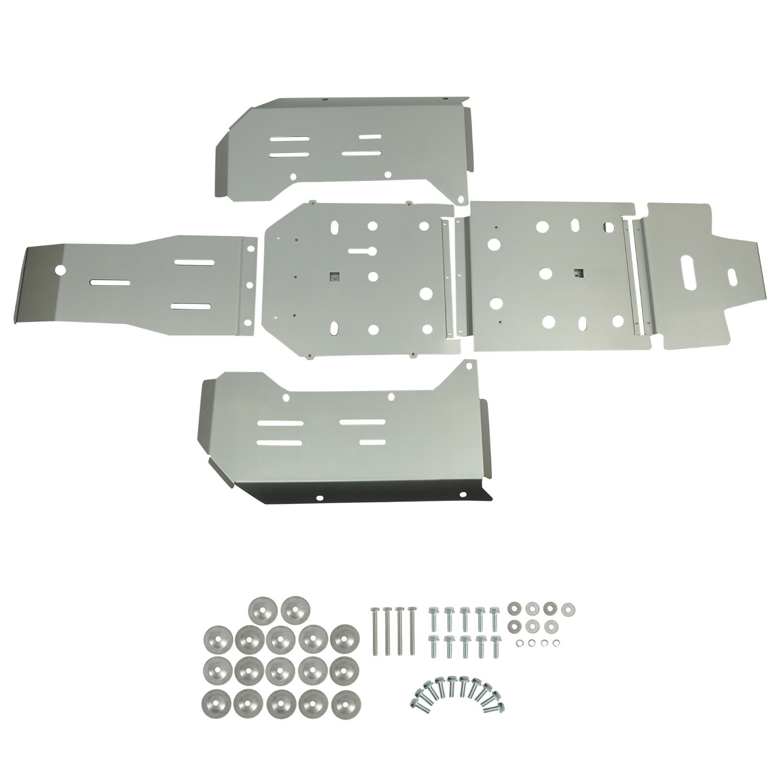 For Yamaha YXZ 1000R 2016-2017 Aluminum Full Chassis Skid Plate Protective Armor