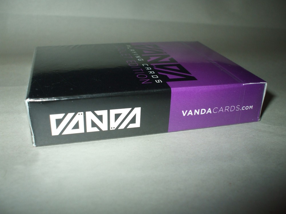 Vanda Violet Edition 2015 Playing Cards Sealed