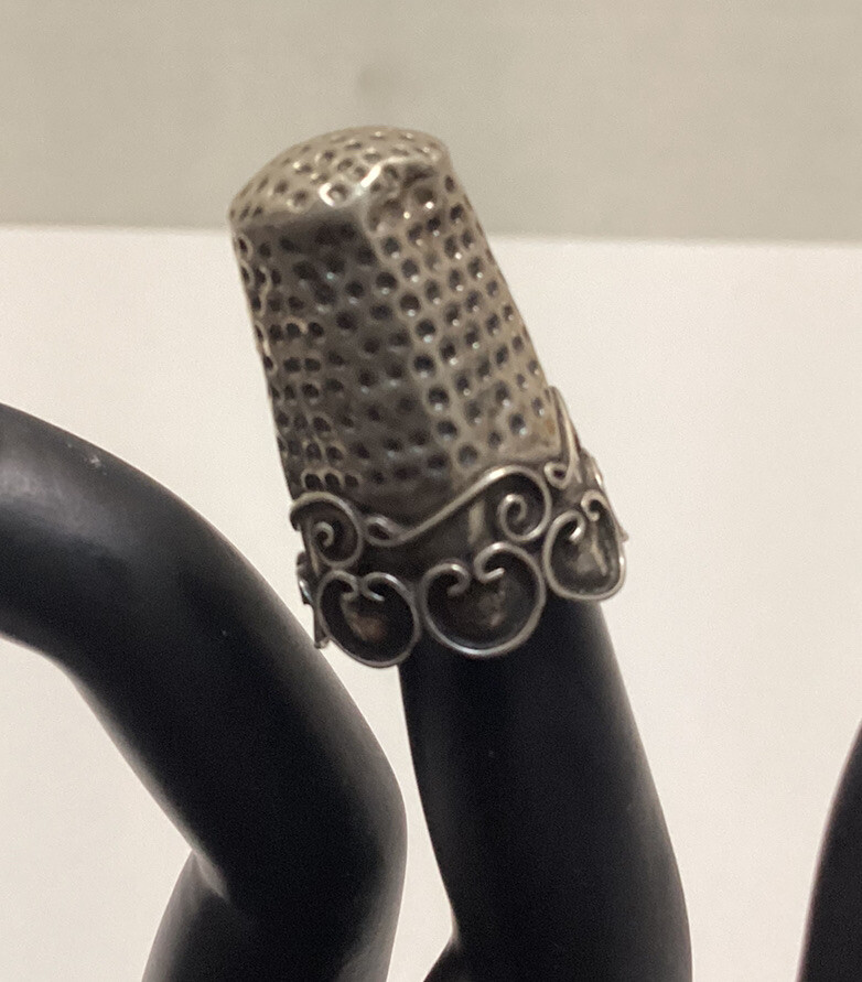 Vintage Sterling Silver Thimbles