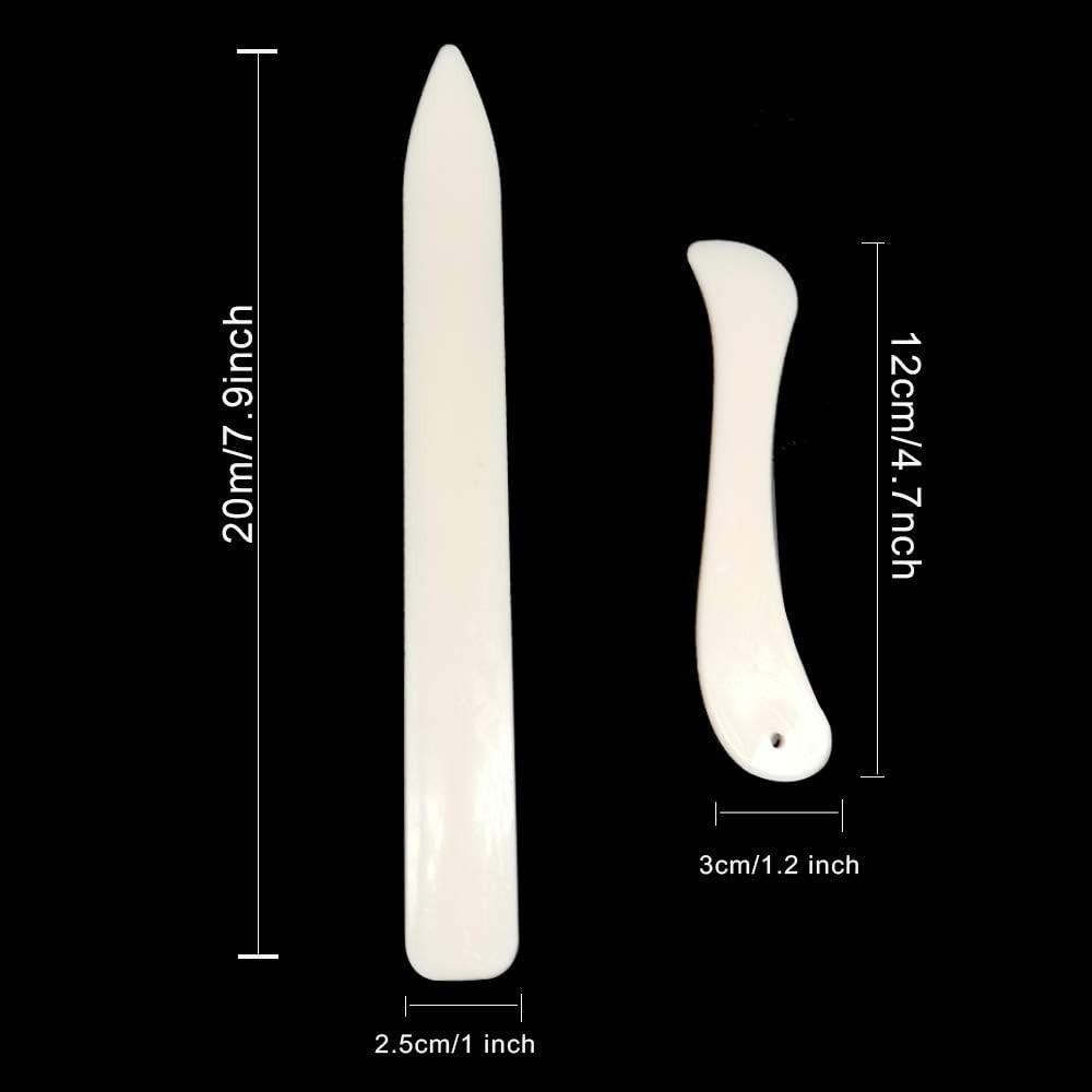 Paper Creaser Set: Dual-Sized Burnishing Tools for Crafts & Bookbinding