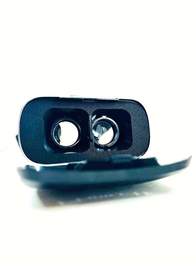 (PACK OF 5) Universal Smartphone VR Headset for iPhone/Android - BLACK