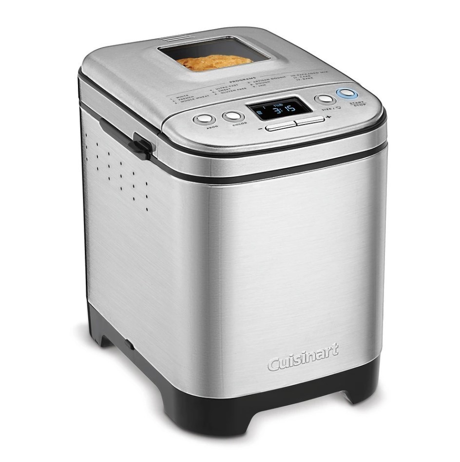 CUISINART CBK-100 2-Pound Programmable Breadmaker - Stainless Steel