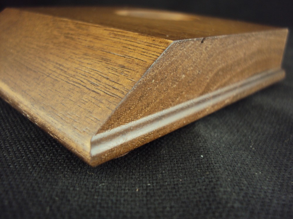 Executive Nested Desk Clock ~ Woodessen ~ Solid Walnut, Free USA Shipping!!