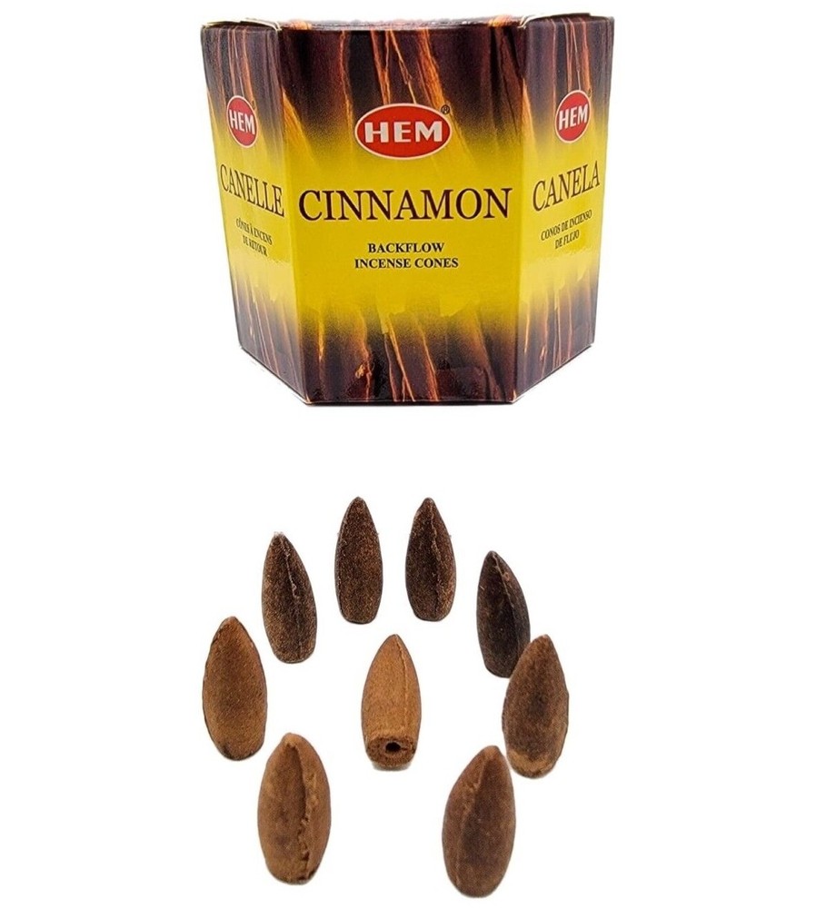 Hem Cinnamon Backflow Waterfall Incense Cones - Free Shipping!