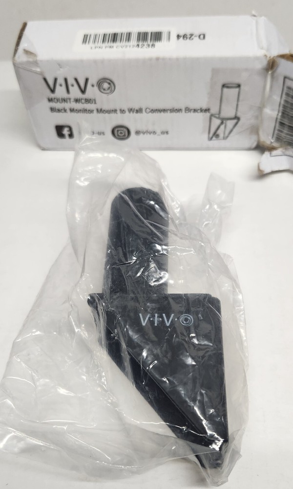 VIVO Wall Mount Conversion Pole Bracket ~ MOUNT-WCB01