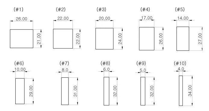 Solo Pro Block Inlay Marker Set