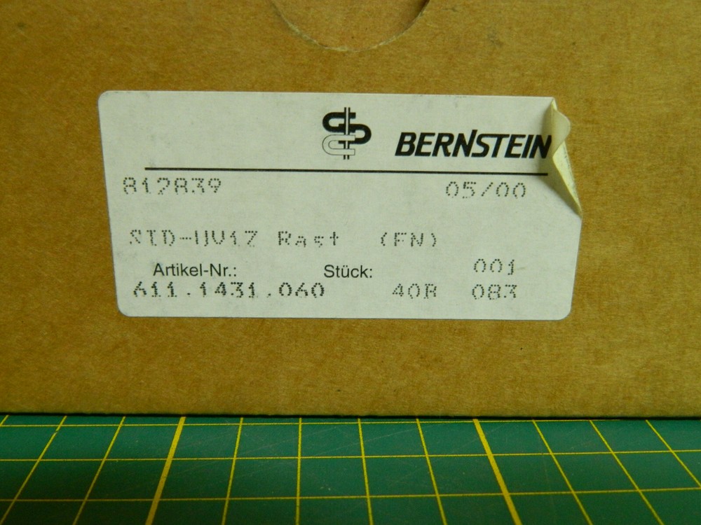 Bernstein SID-UV1Z RAST Rast Reissleinenschalter 611.1431.060 Cable Pull Switch