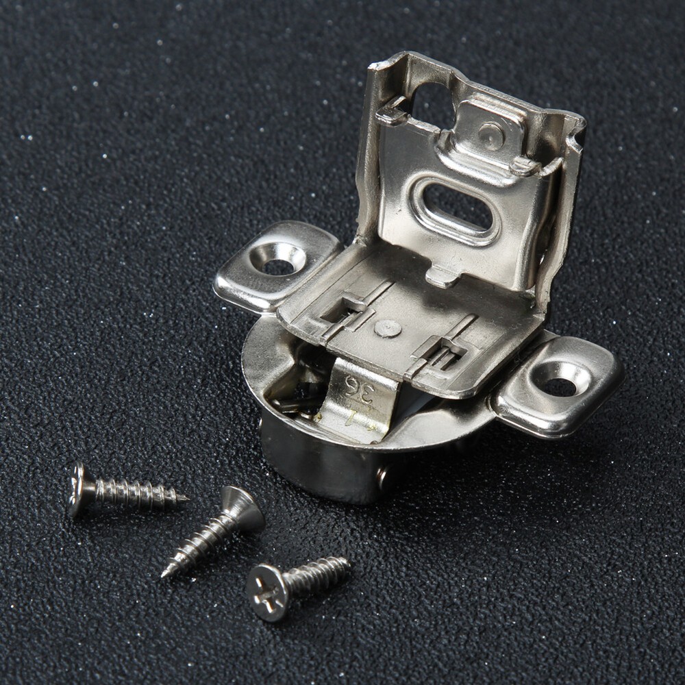 20Pcs 1-1/4" Overlay Soft Close Face Frame 105° Compact Cabinet Hinges Handware