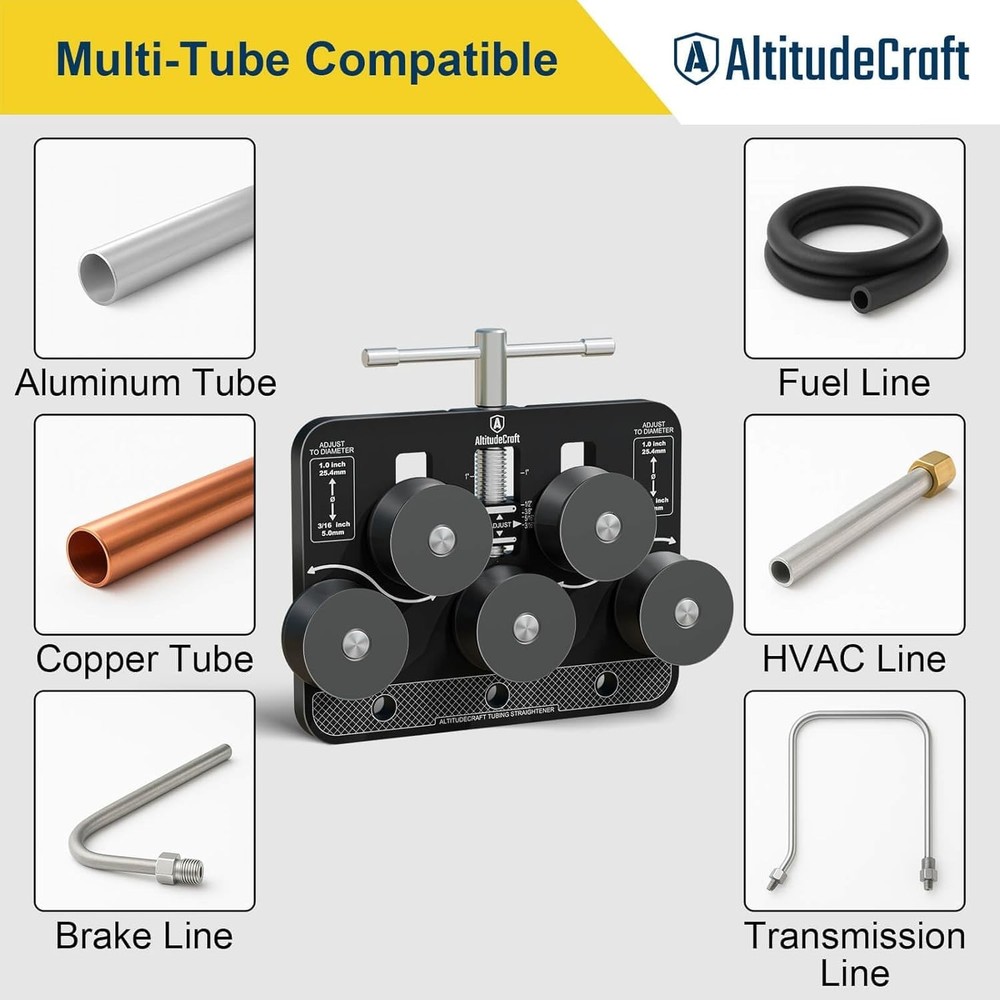 Professional Brake Line Coil Straightener