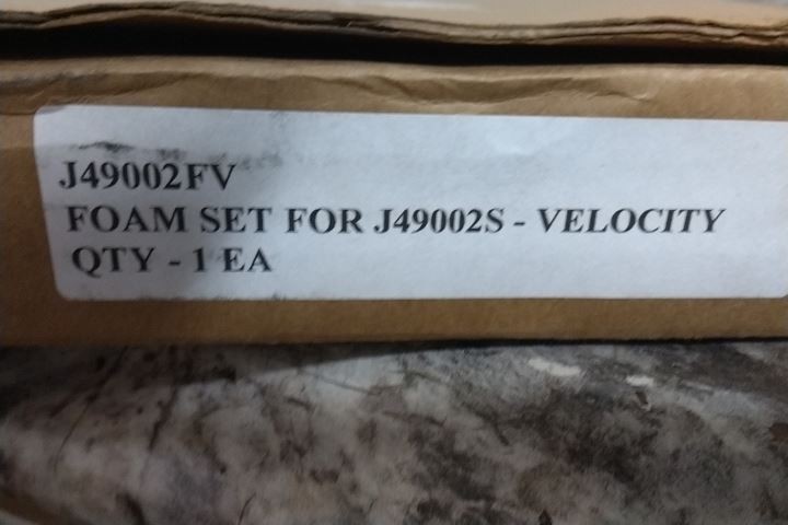 Proto J49002FV 23 In Overall Width Black/Red Foam Insert