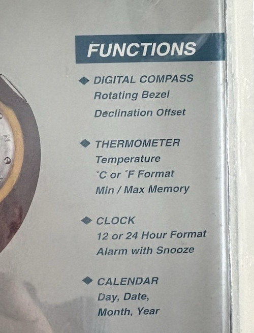 Coghlan's Outdoorsman Digital Compass