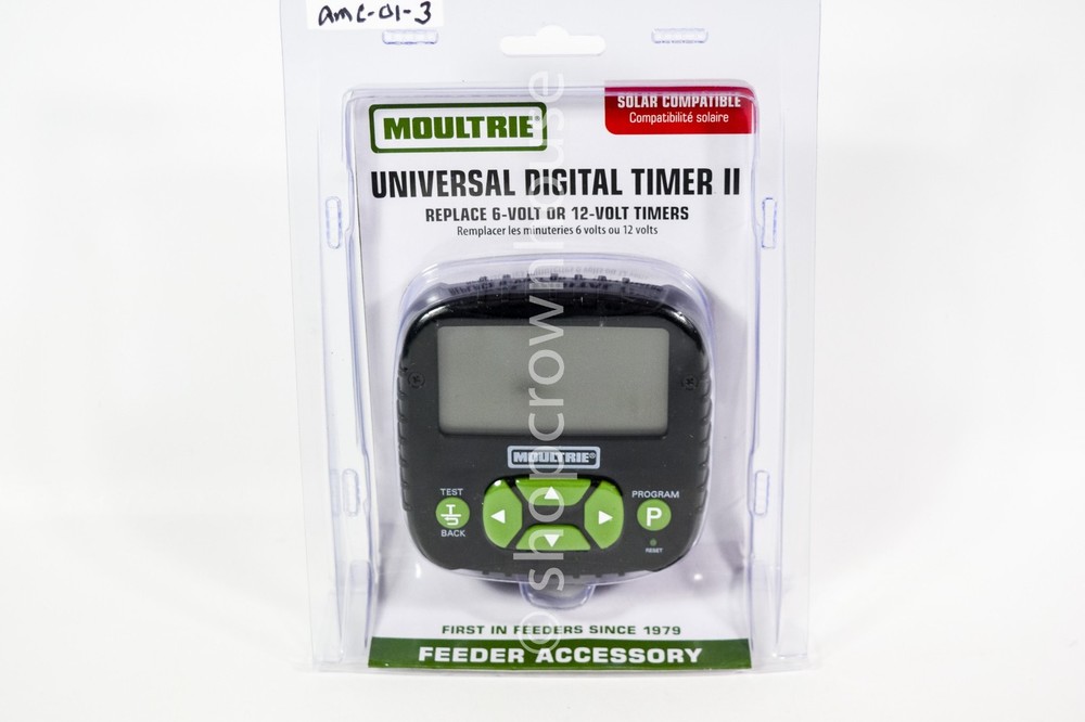 Moultrie Universal Feeding Digital Feeder Timer II MFA-13461 Solar Compatible