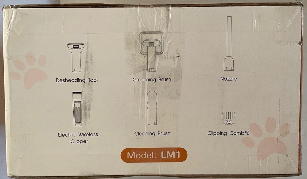 Pet Grooming Vacuum Kit