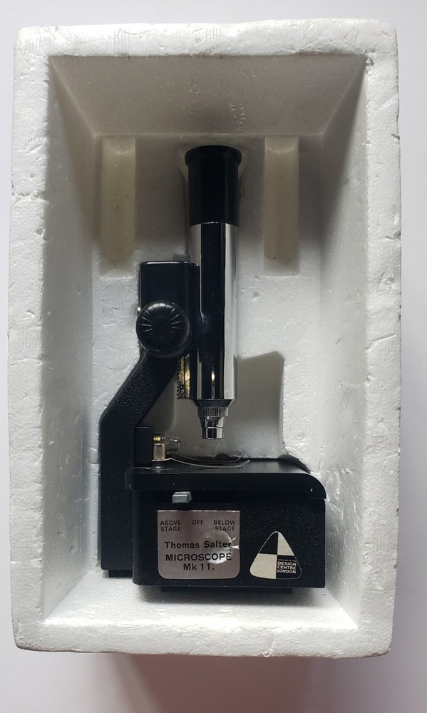 1970s Vintage Microscope Thomas Salter Lab 1