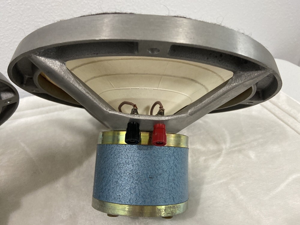 Pair HARTLEY - LUTH 220 MSG Pull Range ALNICO 10inch Speakers
