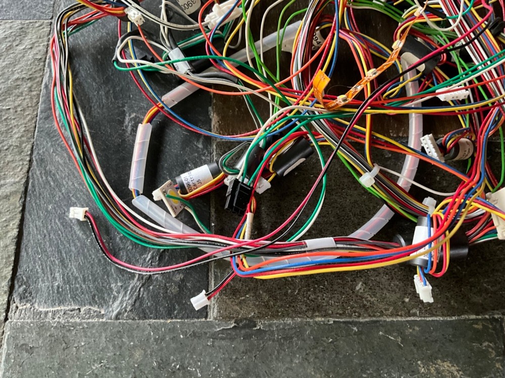 Systems Cube 3D Printer Multiple Screws and wire connectors