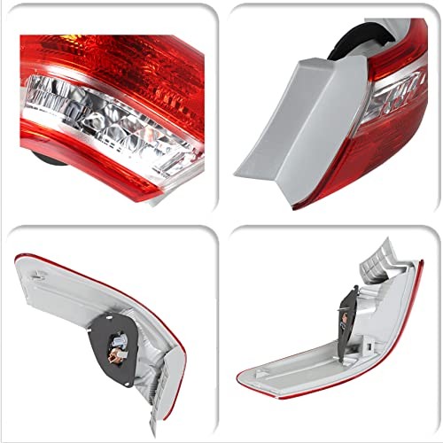 1-Pack Tail Light Assembly Brake Lamp Outer Right Side Replacement for Camry