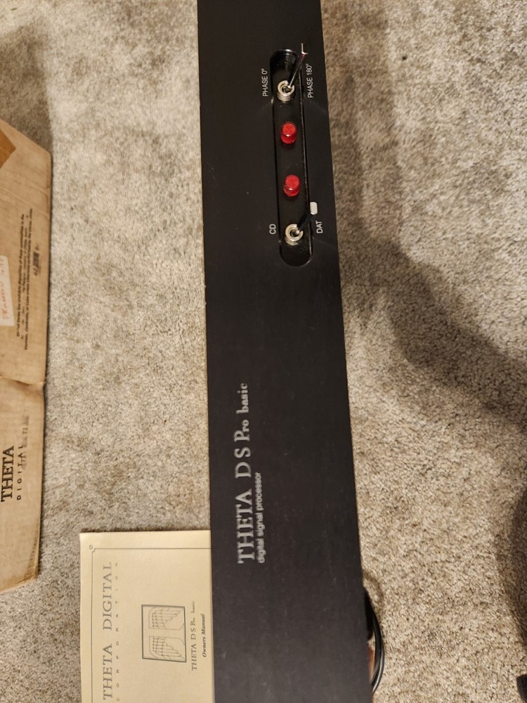 Theta DS Pro Basic Digital Signal Processor Black With Original Packaging Tested