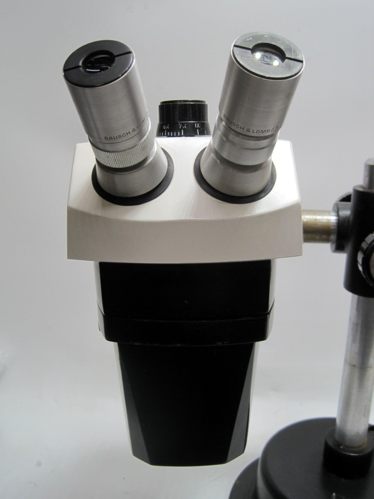 Bausch & Lomb B & L StereoZoom 7 Microscope w/ Adjustable Boom Stand