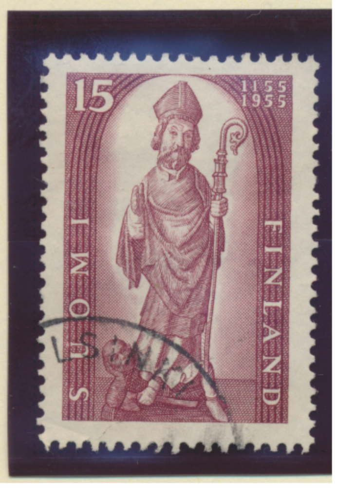 Finland Stamp Scott #327, Used
