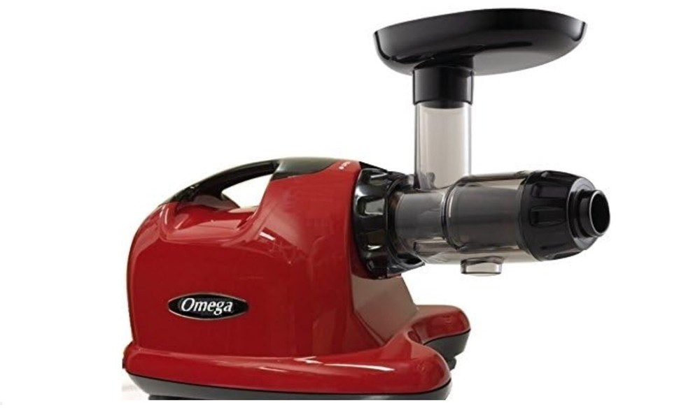 Omega J8006 Masticating Juicer Fruit and Vegetable, Red (Used)