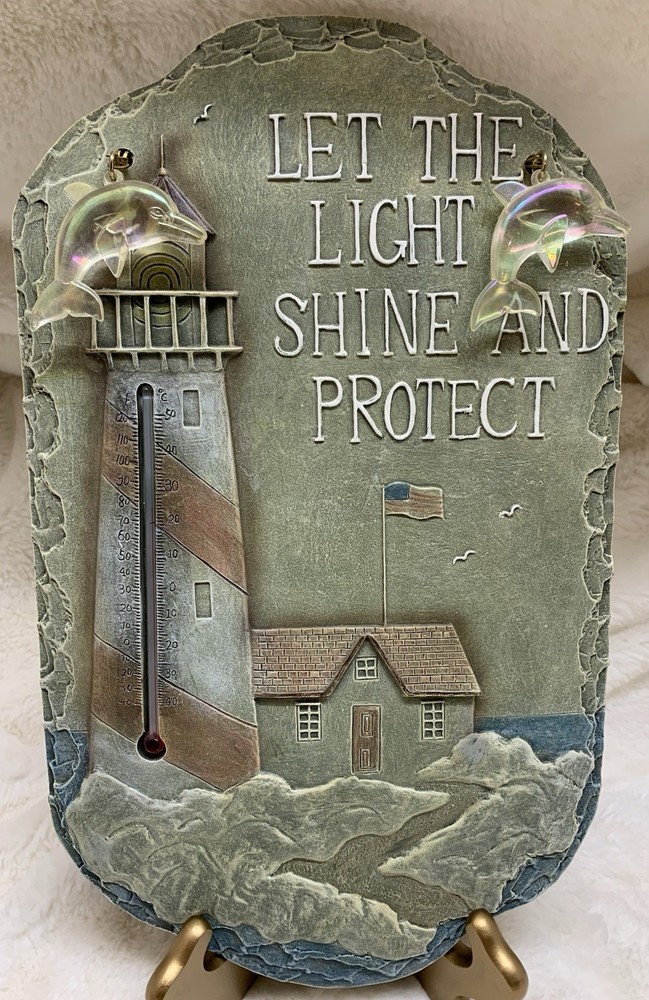 Hanging Lighthouse Thermometer