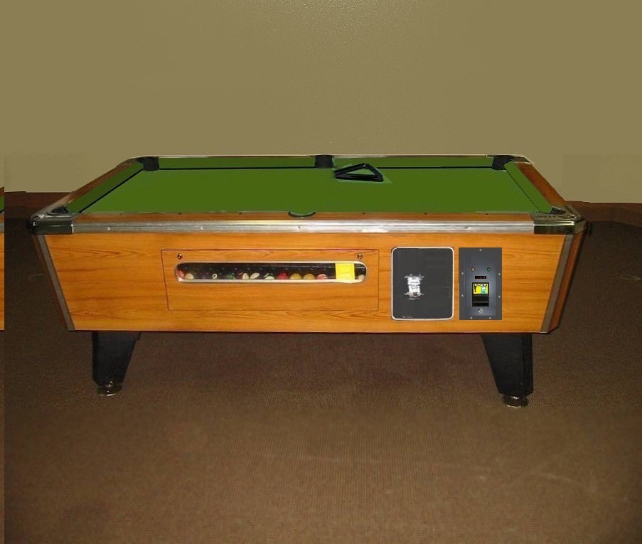 Universal Coin Op Pool Table Add a Dollar Bill Acceptor Conversion Kits