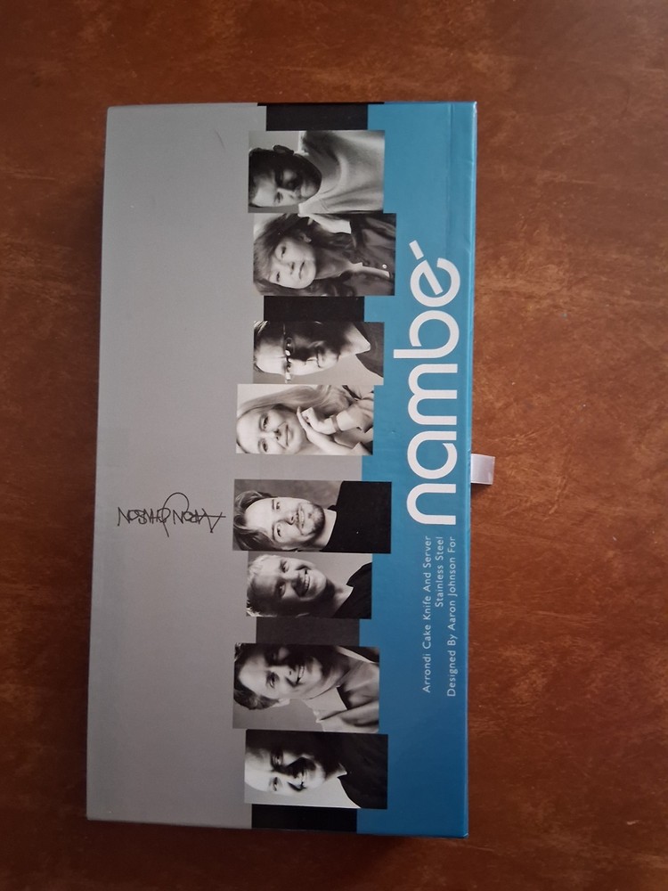 Number Wedding Cake Knife & Server